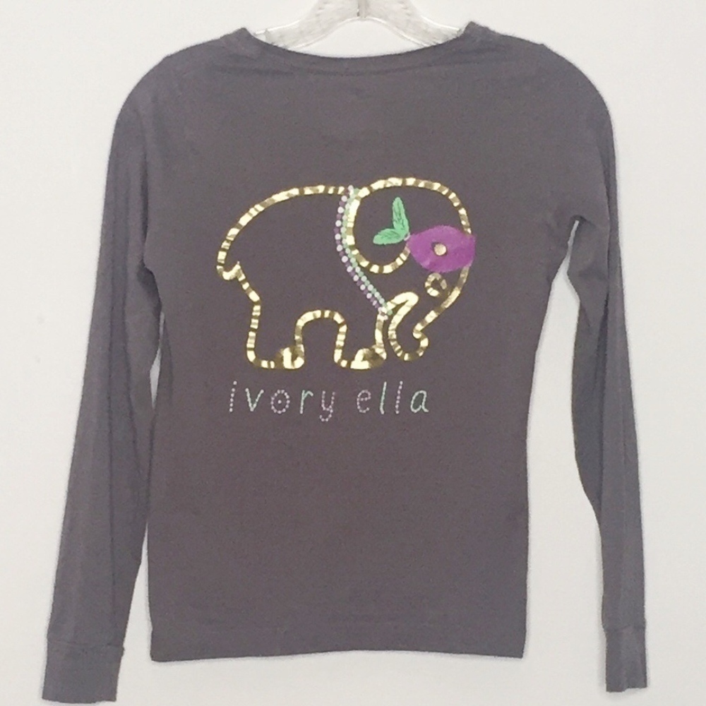 IVORY ELLA |  long sleeve Masquerade Elephant